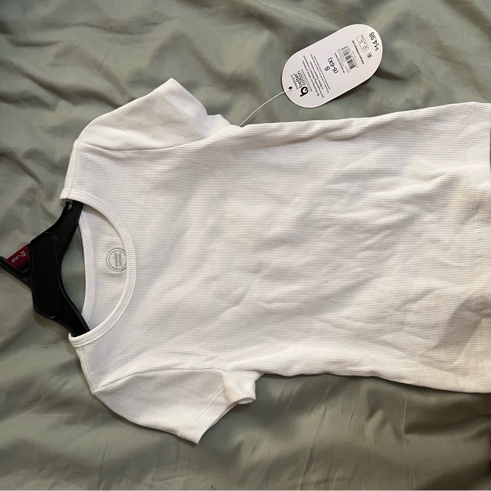 Wonder Nation White Short Sleeve Tee